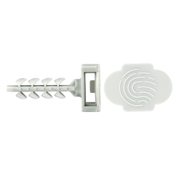 Taco brida rápido IFB/IFS para fijación de tubos y cables