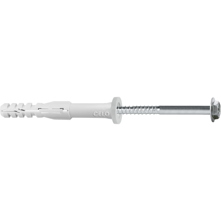 Taco multifuncional MFR FB SSKS con tornillo para fijación en premarcos y múltiples materiales