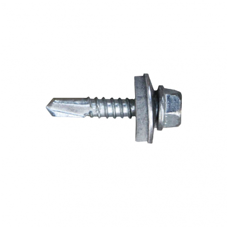 Tornillo DIN 7301 cabeza hexagonal con punta broca para montaje solar
