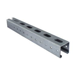 Perfil FAS Strut Klimaproof para estructuras modulares y fijación segura