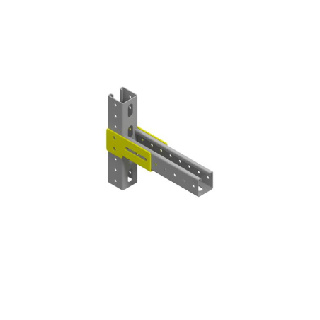 Escuadra Fast Assembly Strut con recubrimiento KlimaProof® para unión de perfiles metálicos