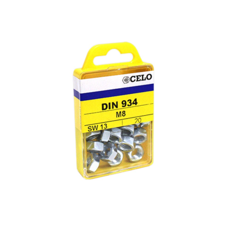 Blister tuerca hexagonal DIN 934