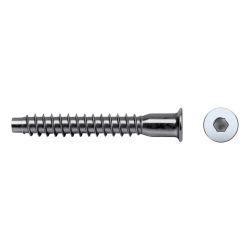 Tornillo ensamblaje ENE con rosca para madera y cabeza Allen