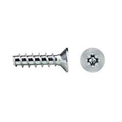 Tornillo rosca para plástico CL82Z CELOPLAST con cabeza avellanada PZ