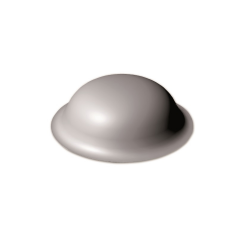 Tapón embellecedor CAT de plástico para tornillos CAHP y TEC