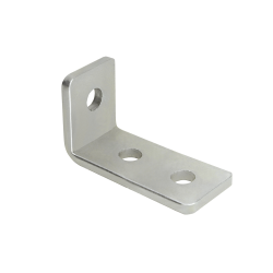 Escuadra para Strut ESC 3-3 en acero galvanizado para unión de perfiles