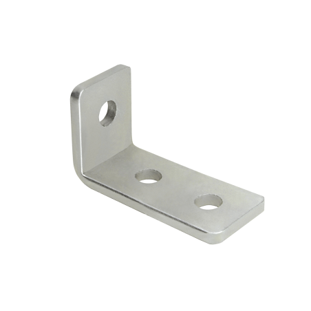 Escuadra para Strut ESC 3-3 en acero galvanizado para unión de perfiles