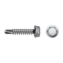 Tornillo punta broca DIN 7504K con cabeza hexagonal