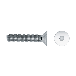 Tornillo métrico DIN 7991...