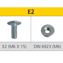 Tornillo de estantería E2...