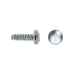 Tornillo sin punta DIN 7981F con cabeza alomada PH