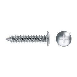 Tornillo rosca chapa FS cabeza baja PH zincado