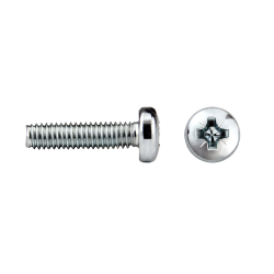 Tornillo rosca trilobular TT85Z TAPTITE II® con cabeza alomada PZ para fijación metálica
