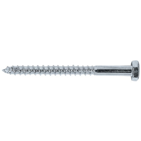 Tornillo tirafondo hexagonal DIN 571 con rosca especial