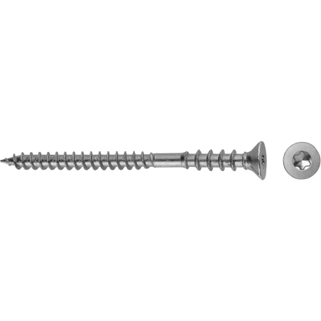 Tornillo de regulación JS con cabeza TX y rosca parcial